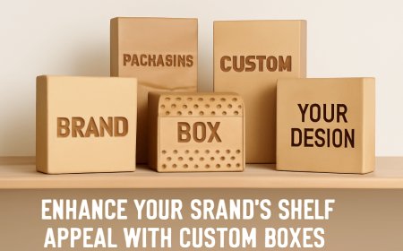 Enhance Your Brand's Shelf Appeal with Custom Boxes