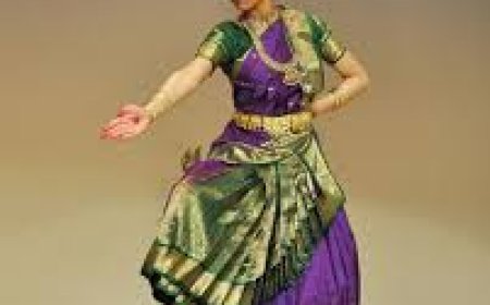 Pure silk Bharatanatyam costume