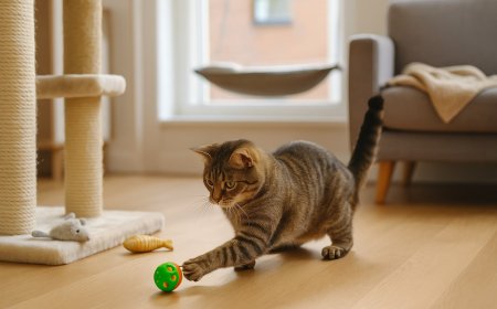 How to Keep Your Cat Entertained When You're Out