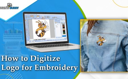 Convert and Digitize Logo for Embroidery with Precision