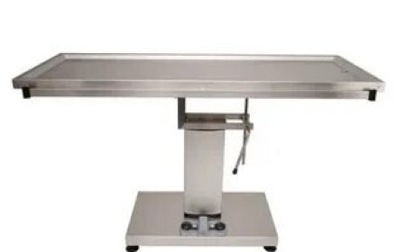 Maximize Space with Fold Down Veterinary Tables