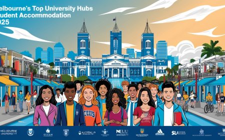 Melbourne’s Top University Hubs for Student Accommodation in 2025