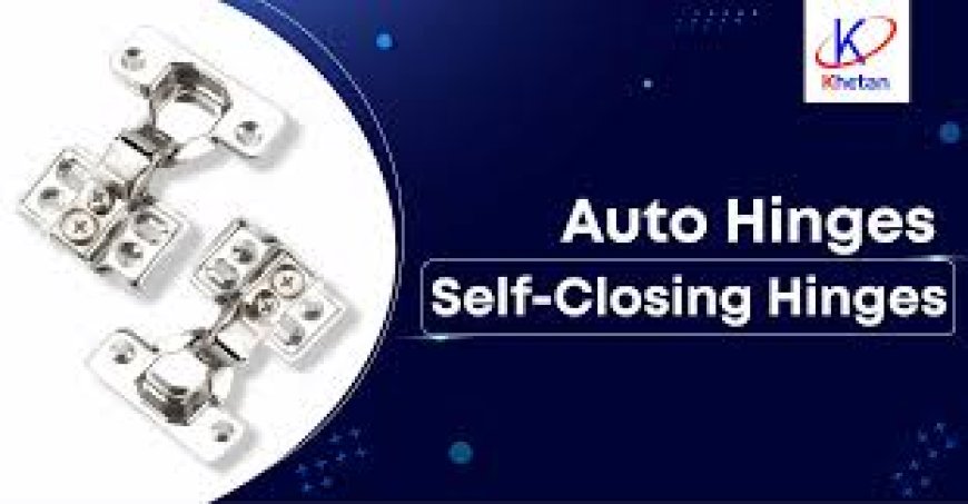 Auto close hinges