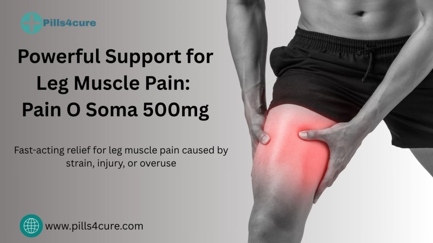 Understanding Leg Muscle Pain: Causes, Symptoms, and Relief