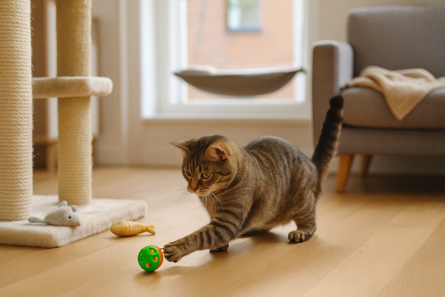 How to Keep Your Cat Entertained When You're Out