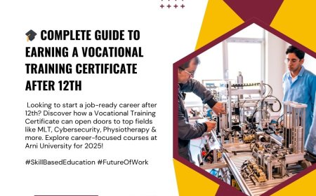 How to Earn a Vocational Training Certificate After 12th: Step-by-Step Guide