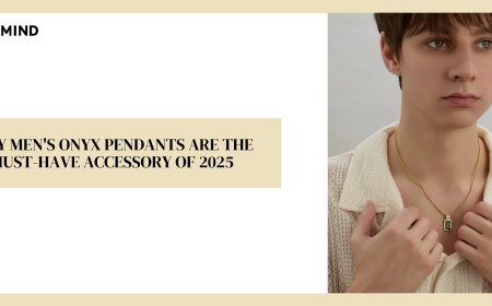 Why Men's Onyx Pendants Are the Must-Have Accessory of 2025
