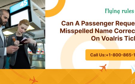 Can A Passenger Request A Misspelled Name Correction On Voalris Ticket?