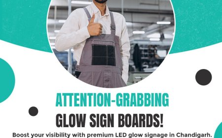 Best Glow Sign Board IN Chandigarh | Durable & Eye-Catching Designs