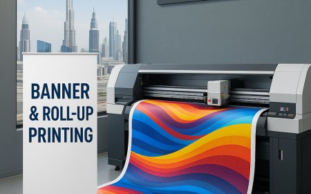 Effective Banner and roll up Printing Dubai | Impactful and Trusted  