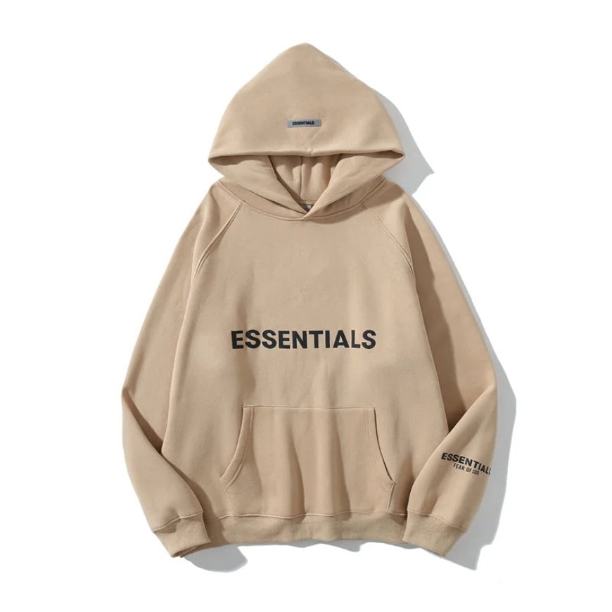 Fear Of God Essentials Hoodie With Brown Essentials Hoodie: The Ultimate Streetwear Staple