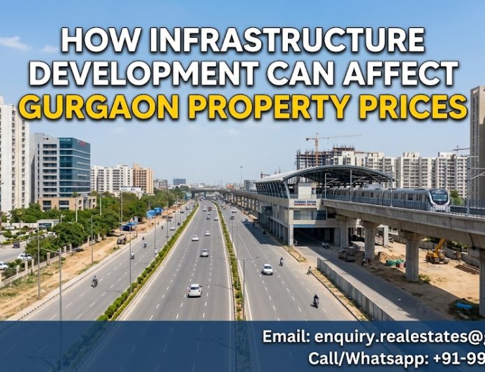 How Infrastructure Development Can Affect Gurgaon Property Prices